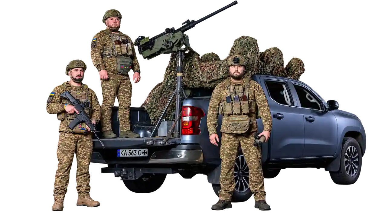 БАТАРЕЯ ЗЕНІТНИХ БЕЗПІЛОТНИХ АВІАЦІЙНИХ КОМПЛЕКСІВ