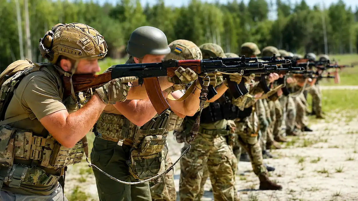 Стрілецький батальйон на бойовій позиції